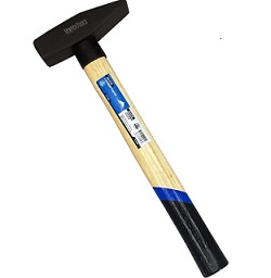 Молоток с квадратным бойком, дер. ручка 1500 г Vertextools – фото Молоток с квадратным бойком, дер. ручка 1500 г Vertextools – фото