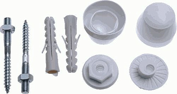 Комплект крепл. д/раковины  8х100 – фото