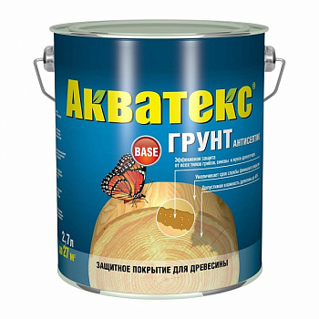 Акватекс грунт-антисептик (2,7 л) – фото