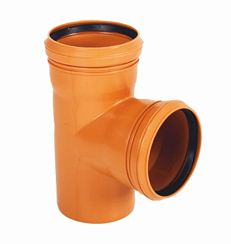 Тройник 110*110*90 (рыжая) – фото