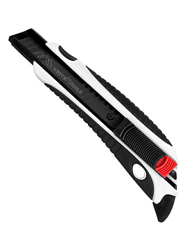 Нож 18мм с фиксацией малярный PROFI SAFETY Vertextools – фото Нож 18мм с фиксацией малярный PROFI SAFETY Vertextools – фото