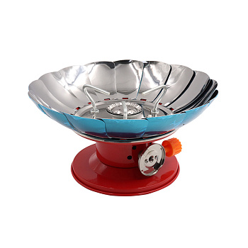 Газовая плитка, Корея, бол., GR-202 (ветрозащитная) – фото