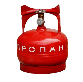 Баллон пропановый  5л (вентиль) – фото