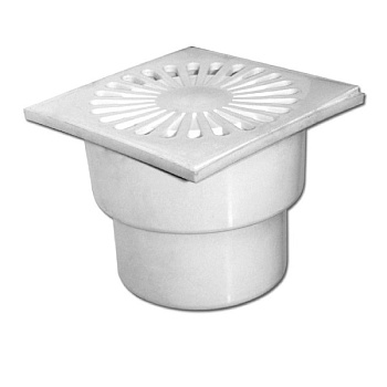 Трап пластмасс. 50 прямой – фото