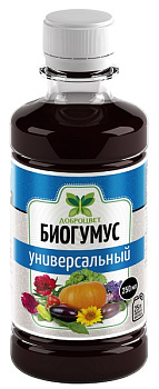 Удобрение ДОБРОЦВЕТ биогумус универсальное 0,25л – фото