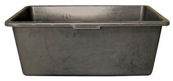 Таз строительный, для смесей пластм., антиудар 55 л прямоугольный – фото
