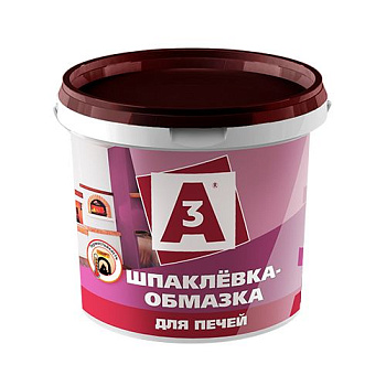 Шпаклевка - обмазка А3 для печей (1,5кг) – фото Шпаклевка - обмазка А3 для печей (1,5кг) – фото