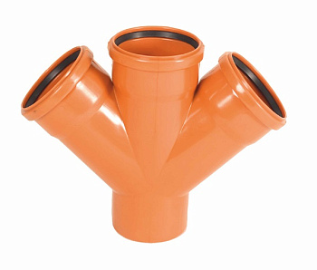 Крестовина 110*110*110*45 (рыжая) – фото