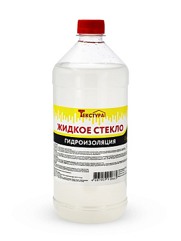 Клей жидкое стекло Текстура  (1л) Ясхим – фото