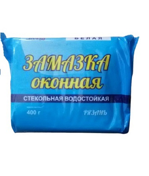 Замазка оконная  (400 гр) белый – фото