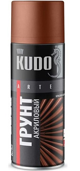Грунт универс. АКРИЛОВЫЙ красно-коричневый (520мл) – фото