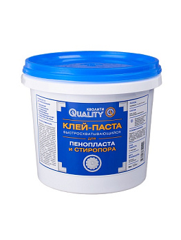 Клей Кволити - стиропор 1,5 кг – фото