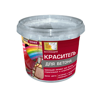Краситель КОЛЛЕКЦИЯ для бетона зеленый (0,7кг),, – фото